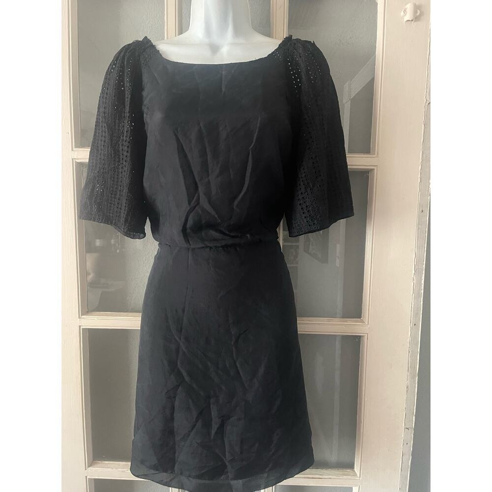 3.1 Philip Lim Silk eyelet sleeves Dress